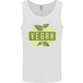 Vegan Mens Vest Tank Top White