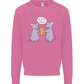 Vegan Mouse Funny Cheese Mens Sweatshirt Jumper Azalea