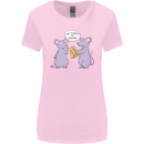 Vegan Mouse Funny Cheese Womens Wider Cut T-Shirt Light Pink