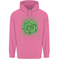 Vegan Power Childrens Kids Hoodie Azalea