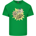 Vegan Power Funny Mens Cotton T-Shirt Tee Top Irish Green