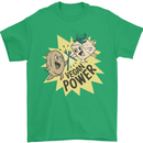 Vegan Power Funny Mens T-Shirt 100% Cotton Irish Green