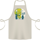 Vegan Power Gym Bodybuilding Vegetarian Cotton Apron 100% Organic Natural