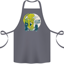 Vegan Power Gym Bodybuilding Vegetarian Cotton Apron 100% Organic Steel