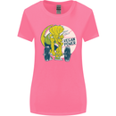 Vegan Power Gym Bodybuilding Vegetarian Womens Wider Cut T-Shirt Azalea