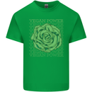 Vegan Power Kids T-Shirt Childrens Irish Green