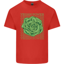 Vegan Power Kids T-Shirt Childrens Red