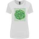 Vegan Power Womens Wider Cut T-Shirt White