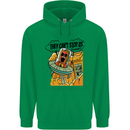 Vegan UFO Funny Vegetarian Alien Childrens Kids Hoodie Irish Green