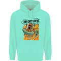 Vegan UFO Funny Vegetarian Alien Childrens Kids Hoodie Peppermint