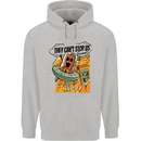 Vegan UFO Funny Vegetarian Alien Childrens Kids Hoodie Sports Grey