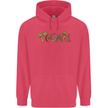 Vegan Vegetables Childrens Kids Hoodie Heliconia