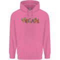 Vegan Vegetables Mens 80% Cotton Hoodie Azelea