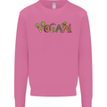 Vegan Vegetables Mens Sweatshirt Jumper Azalea