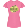 Vegan Womens Petite Cut T-Shirt Azalea