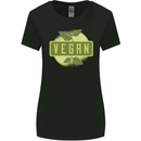 Vegan Womens Wider Cut T-Shirt Black