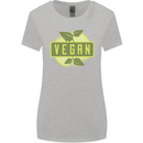 Vegan Womens Wider Cut T-Shirt Sports Grey