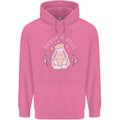 Vegan & Chill Meditation Yoga Spiritual Mens 80% Cotton Hoodie Azelea