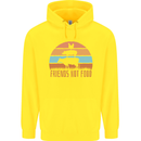 Vegetarian Animals Friends Not Food Vegan 2 Childrens Kids Hoodie Yellow