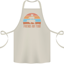 Vegetarian Animals Friends Not Food Vegan 2 Cotton Apron 100% Organic Natural