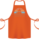 Vegetarian Animals Friends Not Food Vegan 2 Cotton Apron 100% Organic Orange