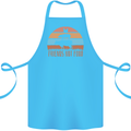 Vegetarian Animals Friends Not Food Vegan 2 Cotton Apron 100% Organic Turquoise