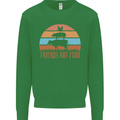 Vegetarian Animals Friends Not Food Vegan 2 Kids Sweatshirt Jumper Irish Green