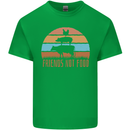 Vegetarian Animals Friends Not Food Vegan 2 Kids T-Shirt Childrens Irish Green