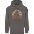 Vegetarian Animals Friends Not Food Vegan 2 Mens 80% Cotton Hoodie Charcoal
