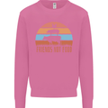 Vegetarian Animals Friends Not Food Vegan 2 Mens Sweatshirt Jumper Azalea