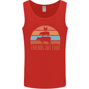 Vegetarian Animals Friends Not Food Vegan 2 Mens Vest Tank Top Red