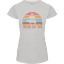 Vegetarian Animals Friends Not Food Vegan 2 Womens Petite Cut T-Shirt Sports Grey