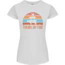 Vegetarian Animals Friends Not Food Vegan 2 Womens Petite Cut T-Shirt White