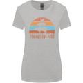 Vegetarian Animals Friends Not Food Vegan 2 Womens Wider Cut T-Shirt Sports Grey