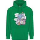 Vegetarian Animals Vegan Childrens Kids Hoodie Irish Green
