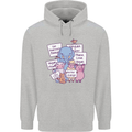 Vegetarian Animals Vegan Childrens Kids Hoodie Sports Grey