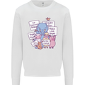 Vegetarian Animals Vegan Kids Sweatshirt Jumper White