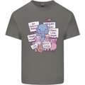 Vegetarian Animals Vegan Kids T-Shirt Childrens Charcoal