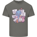 Vegetarian Animals Vegan Kids T-Shirt Childrens Charcoal