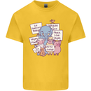 Vegetarian Animals Vegan Kids T-Shirt Childrens Yellow