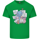 Vegetarian Animals Vegan Mens Cotton T-Shirt Tee Top Irish Green
