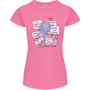 Vegetarian Animals Vegan Womens Petite Cut T-Shirt Azalea