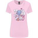 Vegetarian Animals Vegan Womens Wider Cut T-Shirt Light Pink