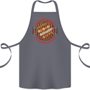 Veggie Kebab Vegetarian Vegan BBQ Cotton Apron 100% Organic Steel