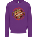 Veggie Kebab Vegetarian Vegan BBQ Kids Sweatshirt Jumper Purple