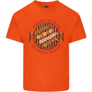Veggie Kebab Vegetarian Vegan BBQ Kids T-Shirt Childrens Orange