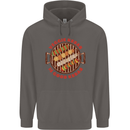 Veggie Kebab Vegetarian Vegan BBQ Mens 80% Cotton Hoodie Charcoal