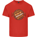 Veggie Kebab Vegetarian Vegan BBQ Mens Cotton T-Shirt Tee Top Red