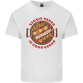 Veggie Kebab Vegetarian Vegan BBQ Mens Cotton T-Shirt Tee Top White