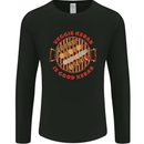 Veggie Kebab Vegetarian Vegan BBQ Mens Long Sleeve T-Shirt Black